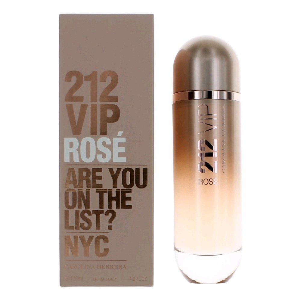 212 VIP Rose by Carolina Herrera, 4.2 oz Eau De Parfum Spray for Women - 101 Perfume Plus
