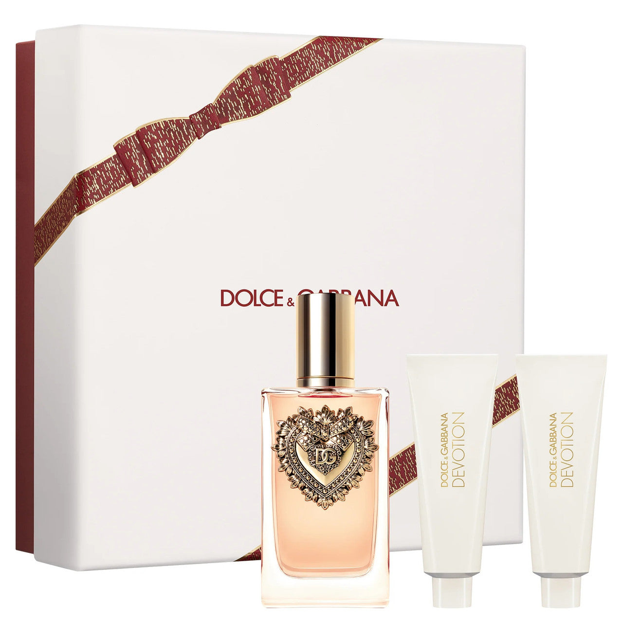 Dolce & Gabbana Devotion 3 Pcs Set for Women: 3.3 Eau de Parfum Spray + 1.7 Shower Gel + 1.7 Body Lotion