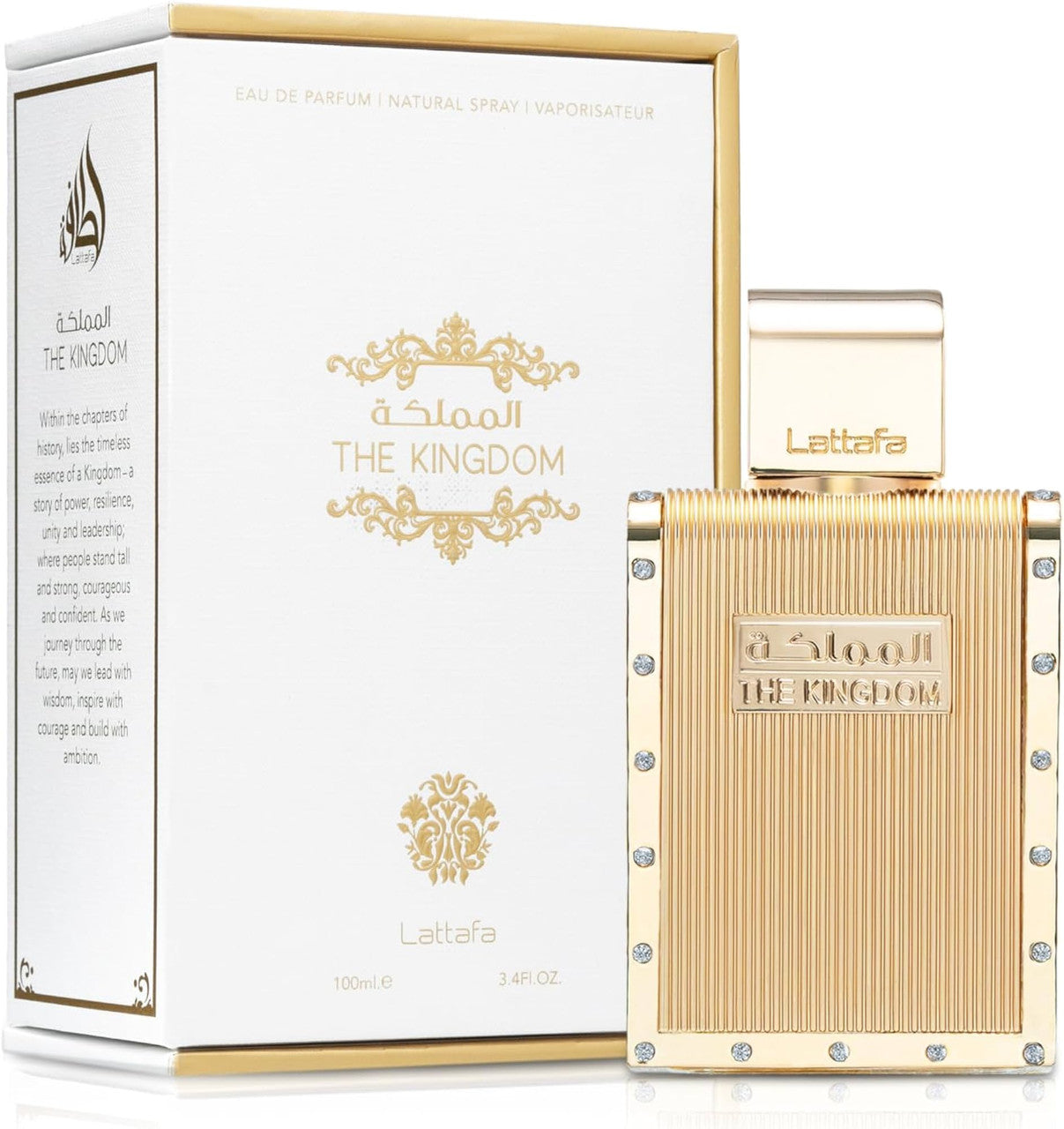 Lattafa the Kingdom 3.4 Eau de Parfum Spray for Men