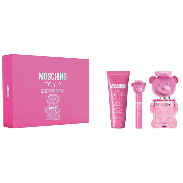 MOSCHINO TOY 2 BUBBLE GUM 3 PCS SET FOR WOMEN