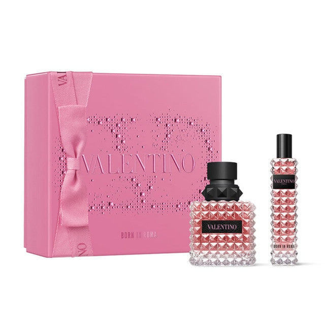 VALENTINO DONNA BORN IN ROMA 2 PCS SET: 1.7 EAU DE PARFUM SPRAY + 0.5 EAU DE PARFUM SPRAY