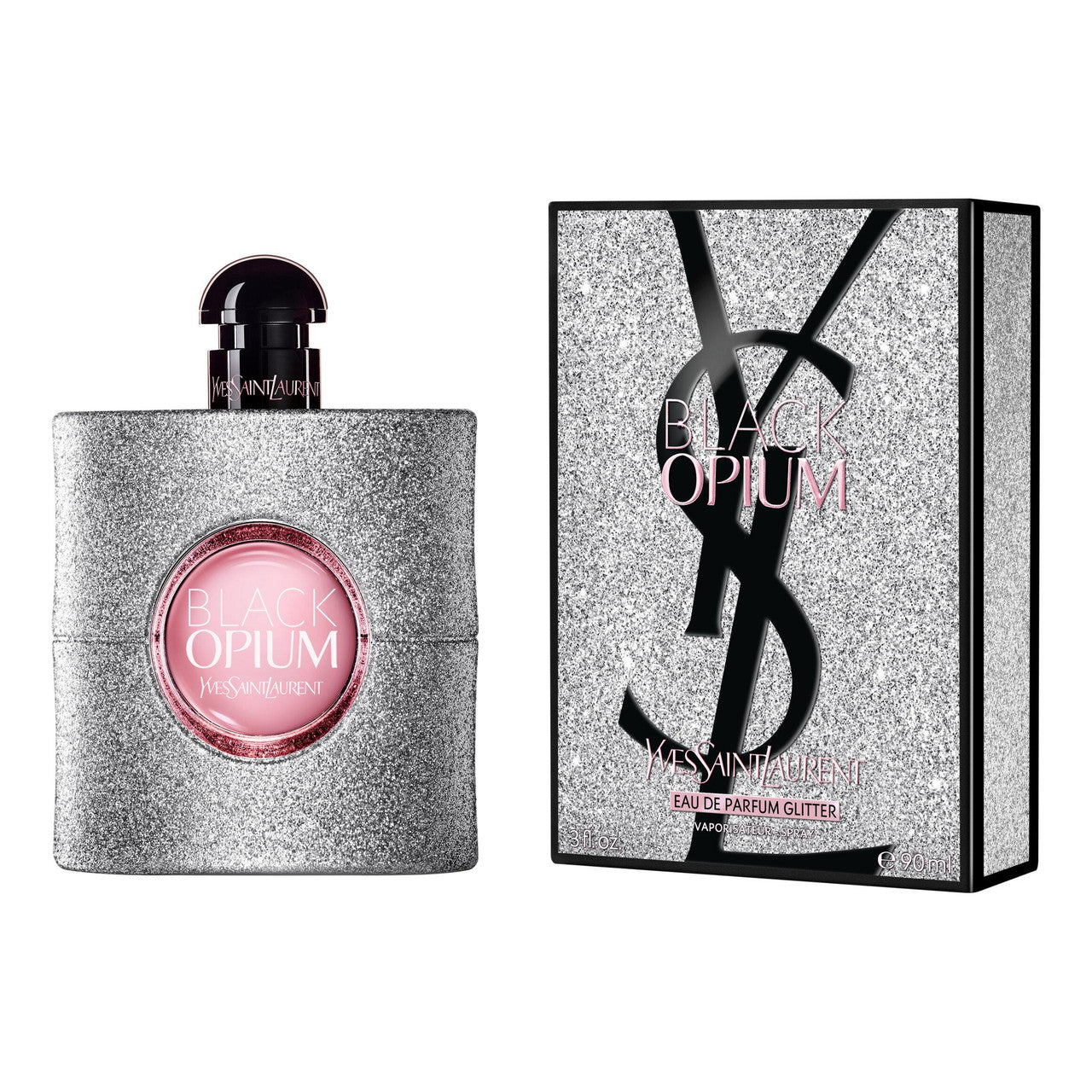 Ysl Black Opium Glitter 3 oz Eau de Parfum Spray for Women
