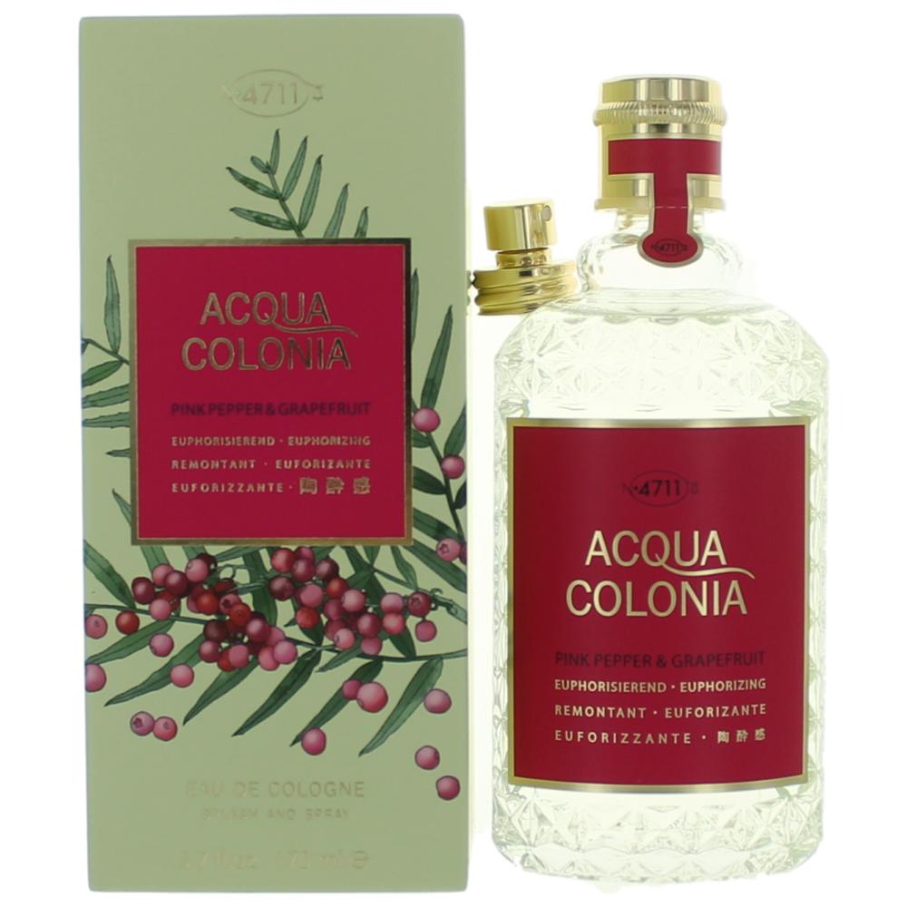 Acqua Colonia Pink Pepper and Grapefruit by 4711, 5.7 oz Eau De Cologne Splash/Spray for Unisex - 101 Perfume Plus