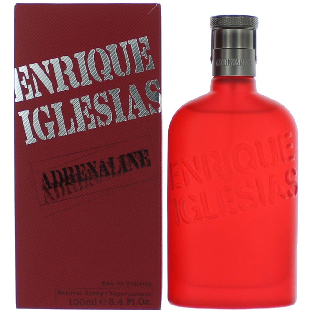Adrenaline by Enrique Iglesias, 3.4 oz Eau De Toilette Spray for Men - 101 Perfume Plus