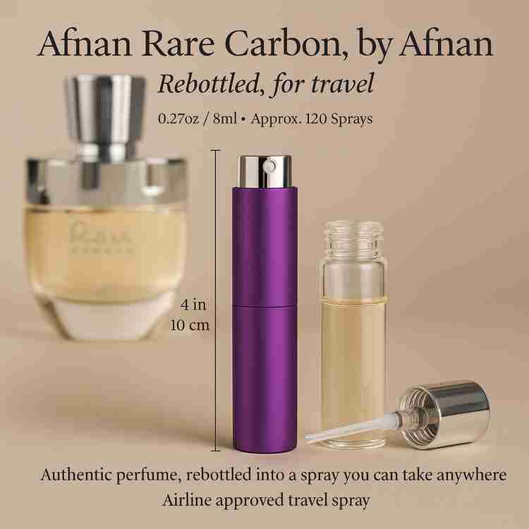 Afnan Rare Carbon - Travel Spray