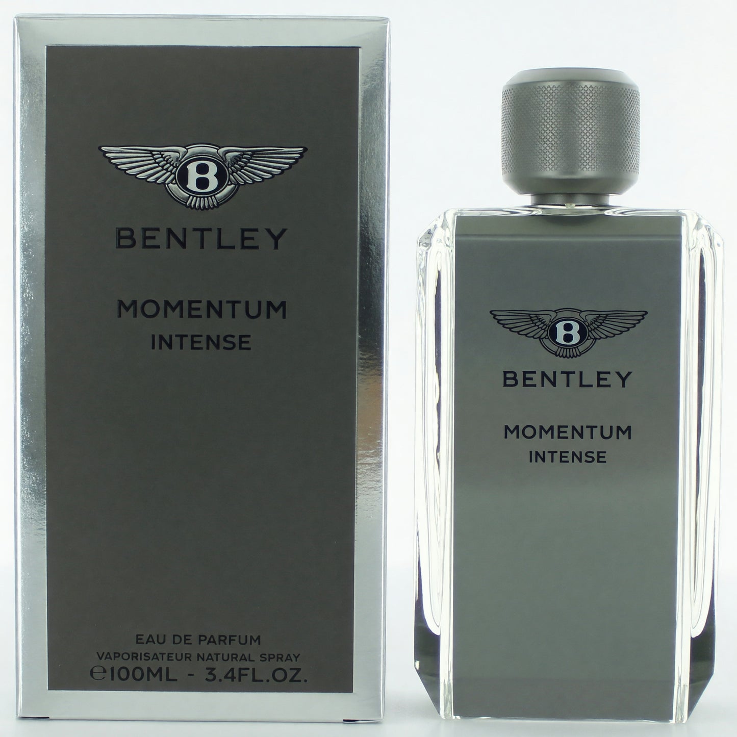 Bentley Momentum Intense de Bentley, Eau de Parfum en spray de 3.4 oz para hombres