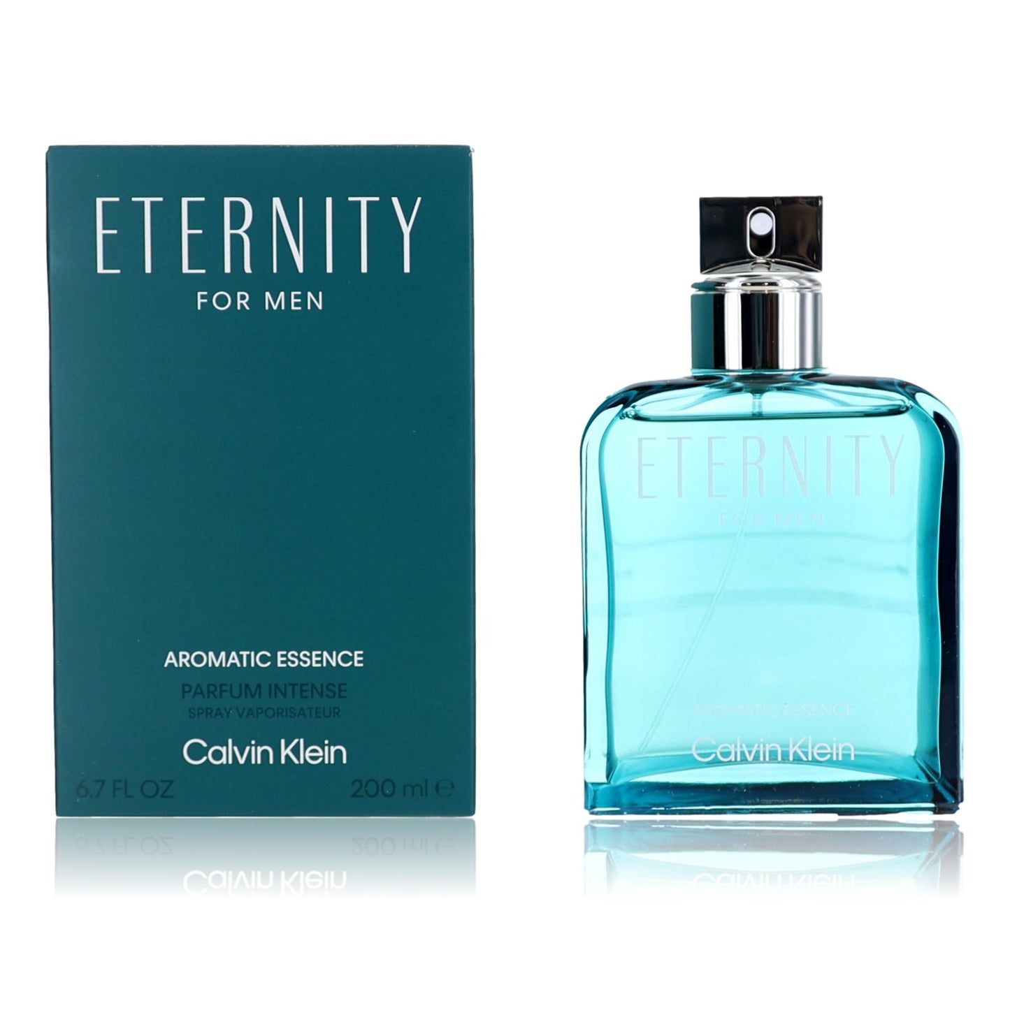 Eternity Aromatic Essence de Calvin Klein, Perfume Intense Spray de 6.7oz para hombre