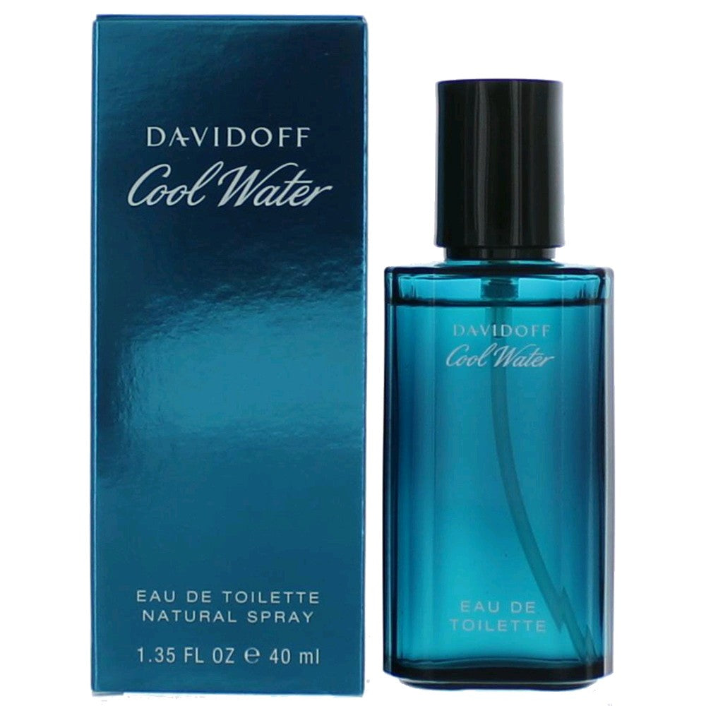 Cool Water de Davidoff, pulverizador de 1.35 oz EDT para hombre
