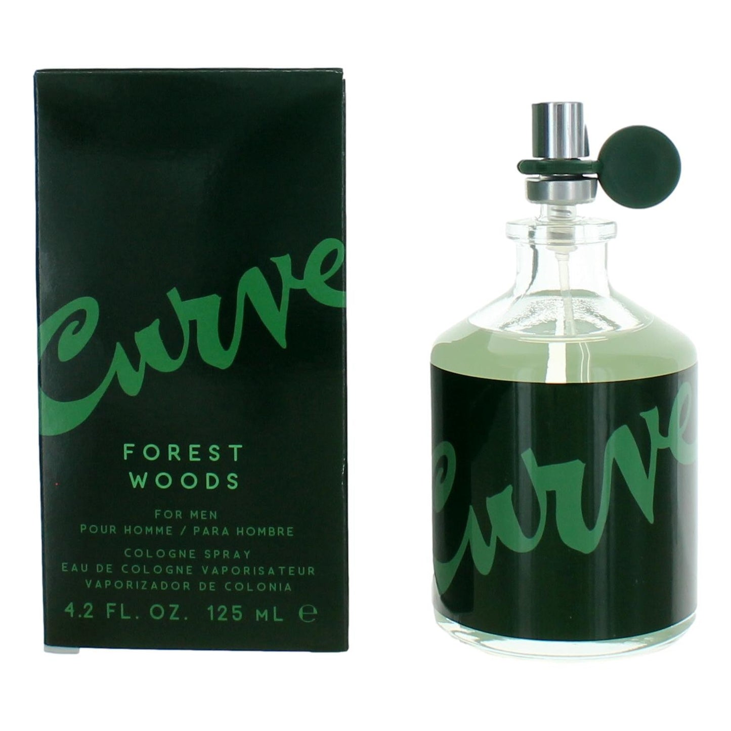 Curve Forest Woods de Liz Claiborne, Eau de Toilette en spray de 125 ml para hombres