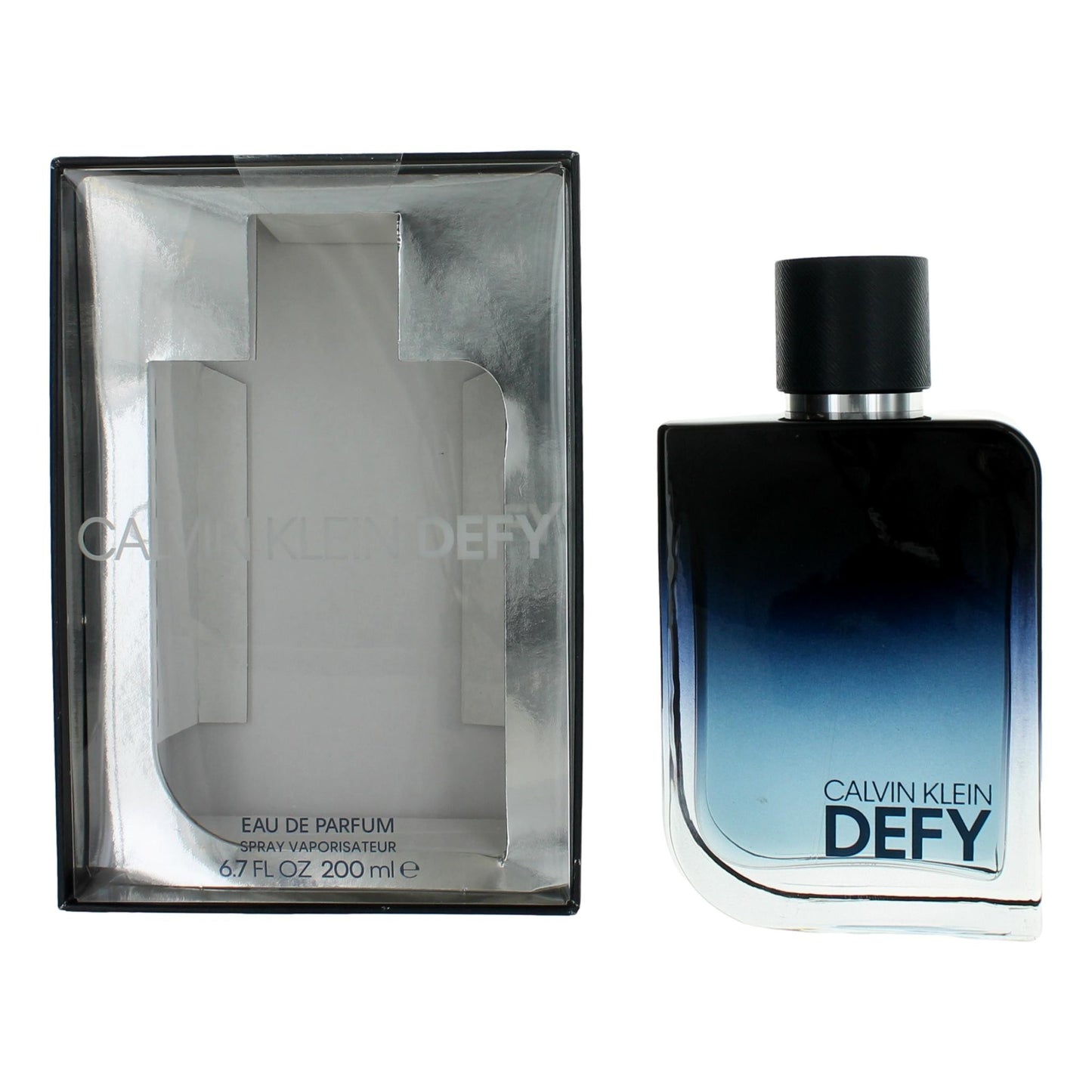 Defy de Calvin Klein, Eau de Parfum en espray de 6.7 oz para hombre