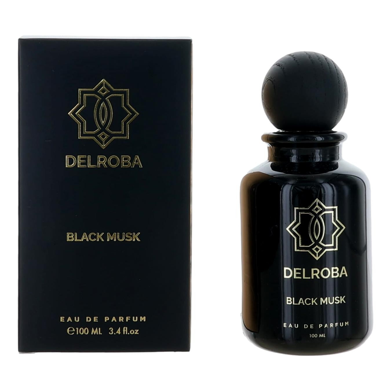 Delroba Black Musk de Delroba, Eau de Parfum en spray de 100 ml para hombre