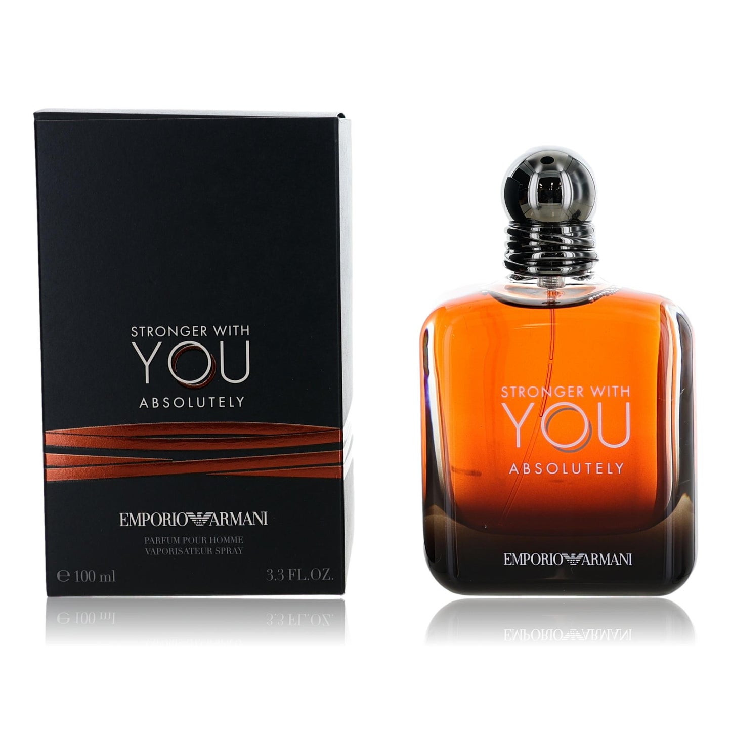 Stronger With You Absolutely de Emporio Armani, espray EDP de 3.4 oz para hombres