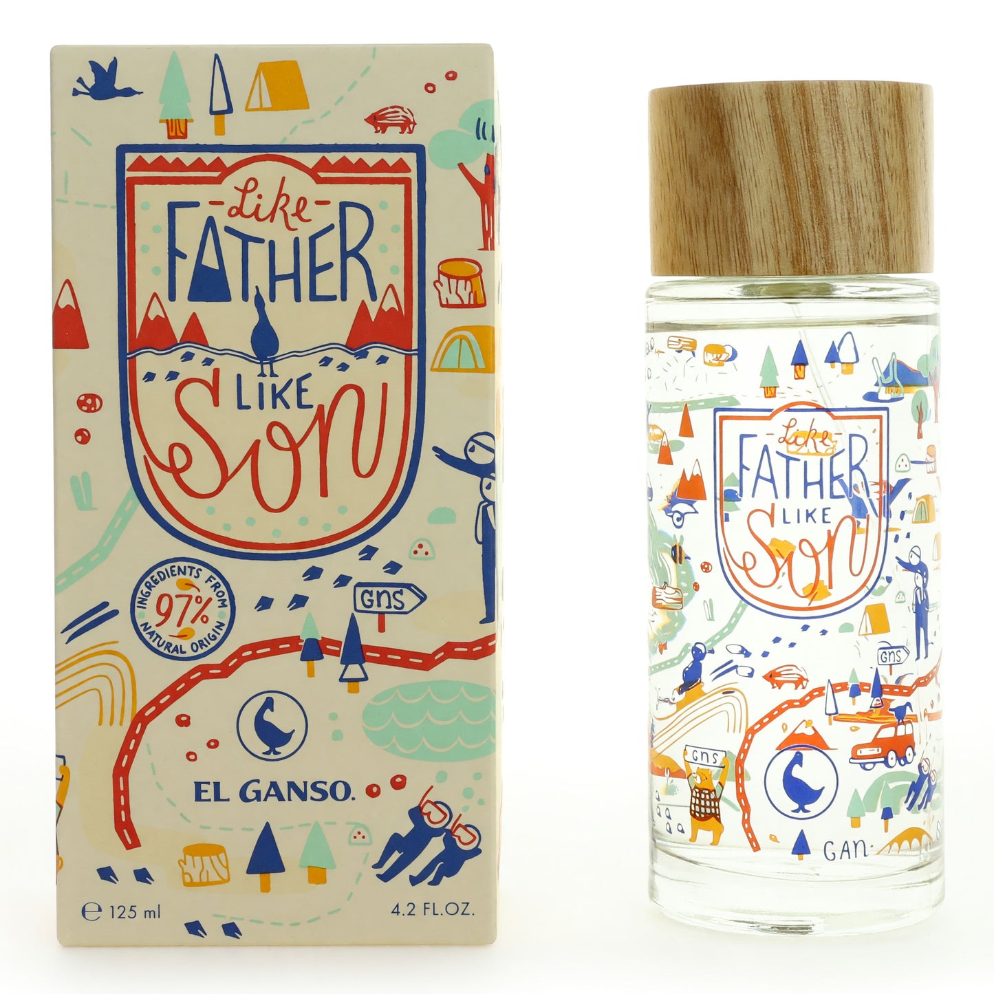 Like Father Like Son de El Ganso, vaporizador EDT de 125 ml para hombre