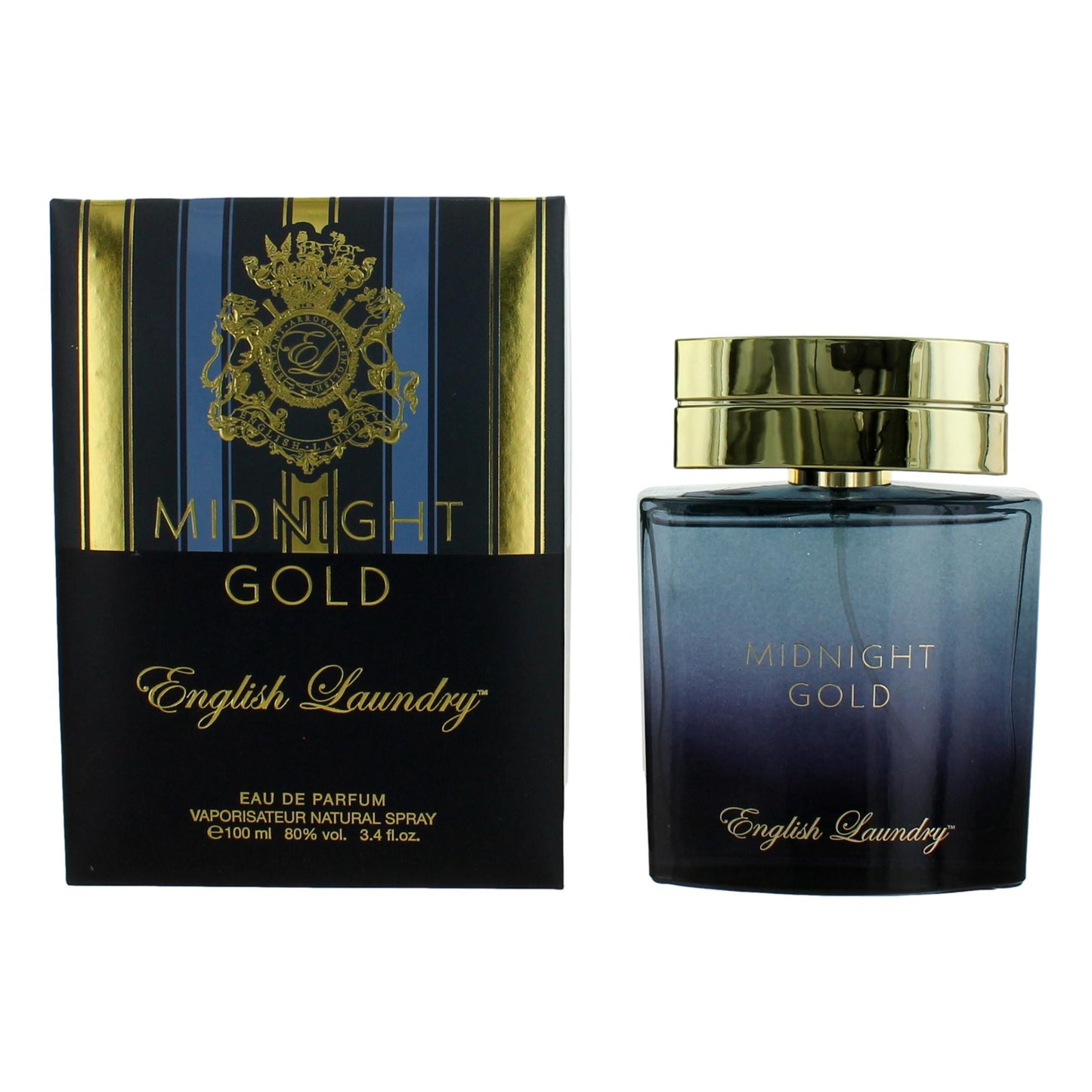 Midnight Gold de English Laundry, vaporizador EDP de 3.4 oz para hombres
