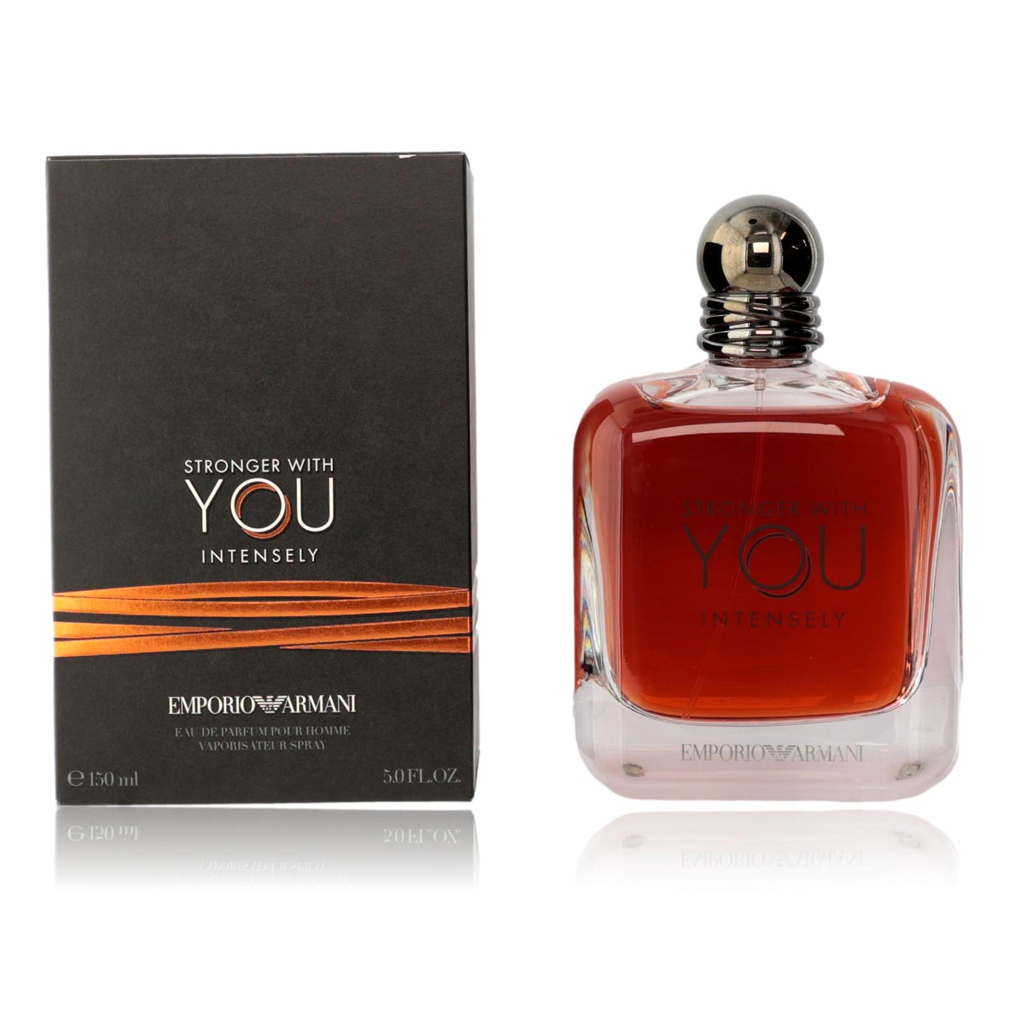 Stronger With You Intensely de Emporio Armani, espray EDP de 5 oz para hombre
