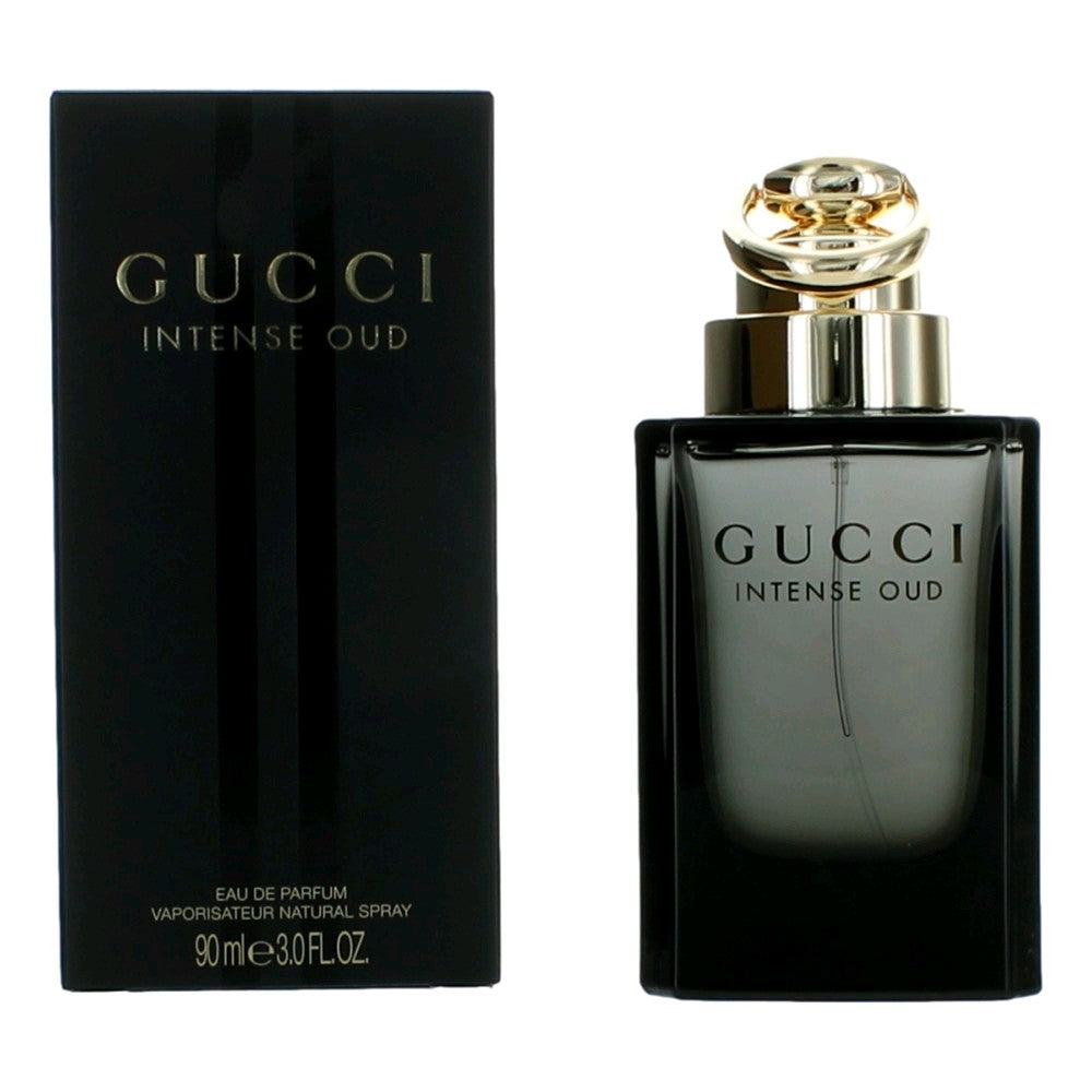 Gucci Intense Oud de Gucci, Espray EDP de 3 oz para Hombres