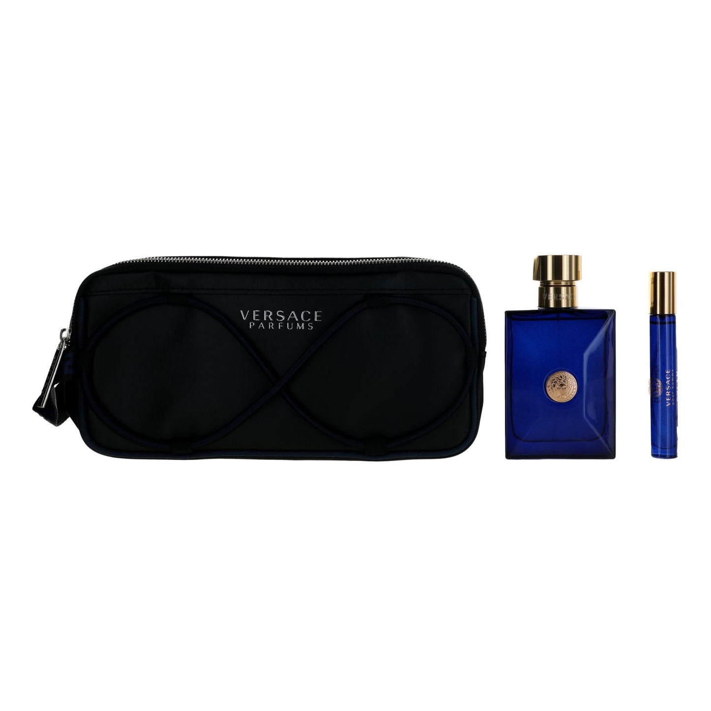 Versace Pour Homme Dylan Blue de Versace, Set de regalo de 3 piezas para hombre con estuche