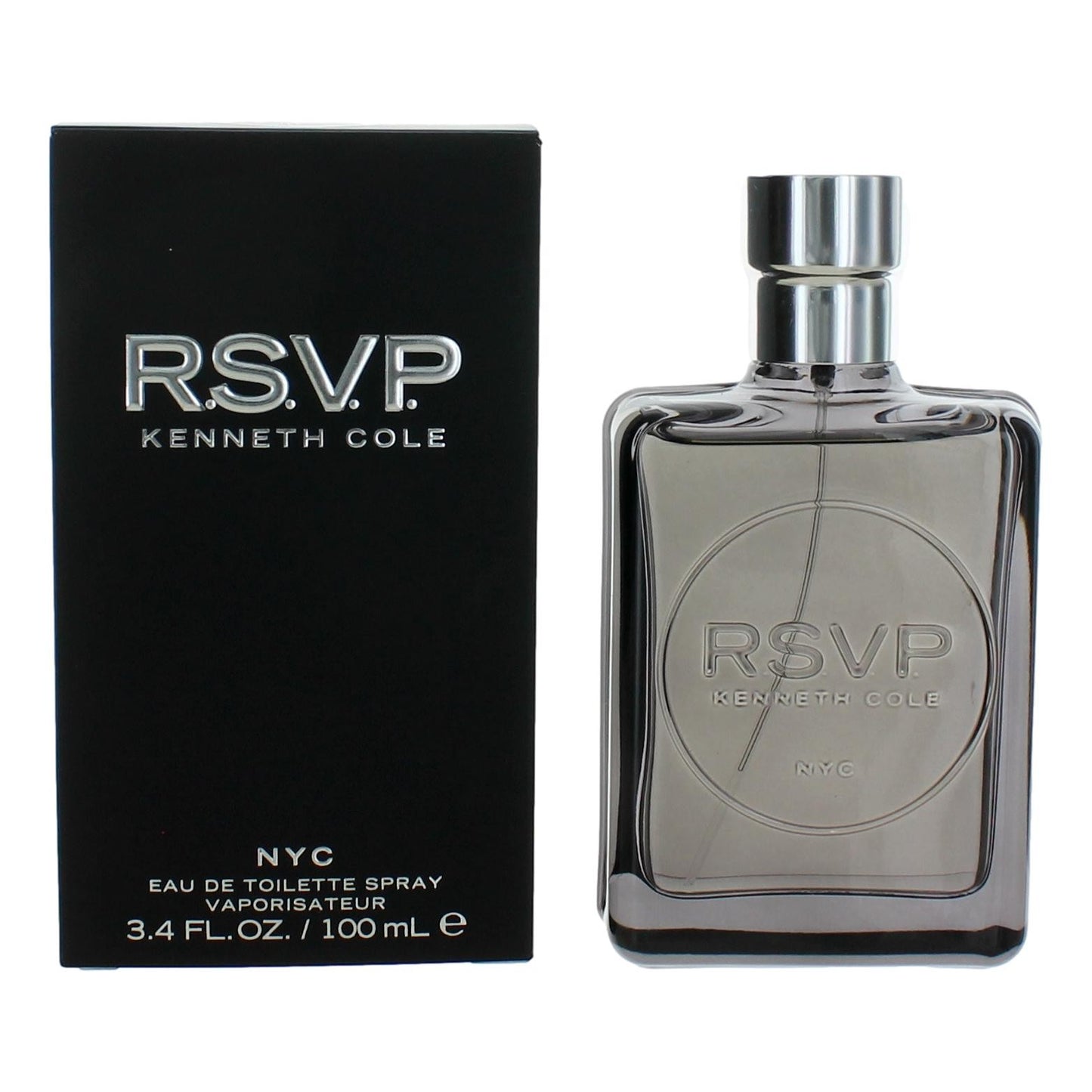 RSVP de Kenneth Cole, vaporizador EDT de 3.4 oz para hombres