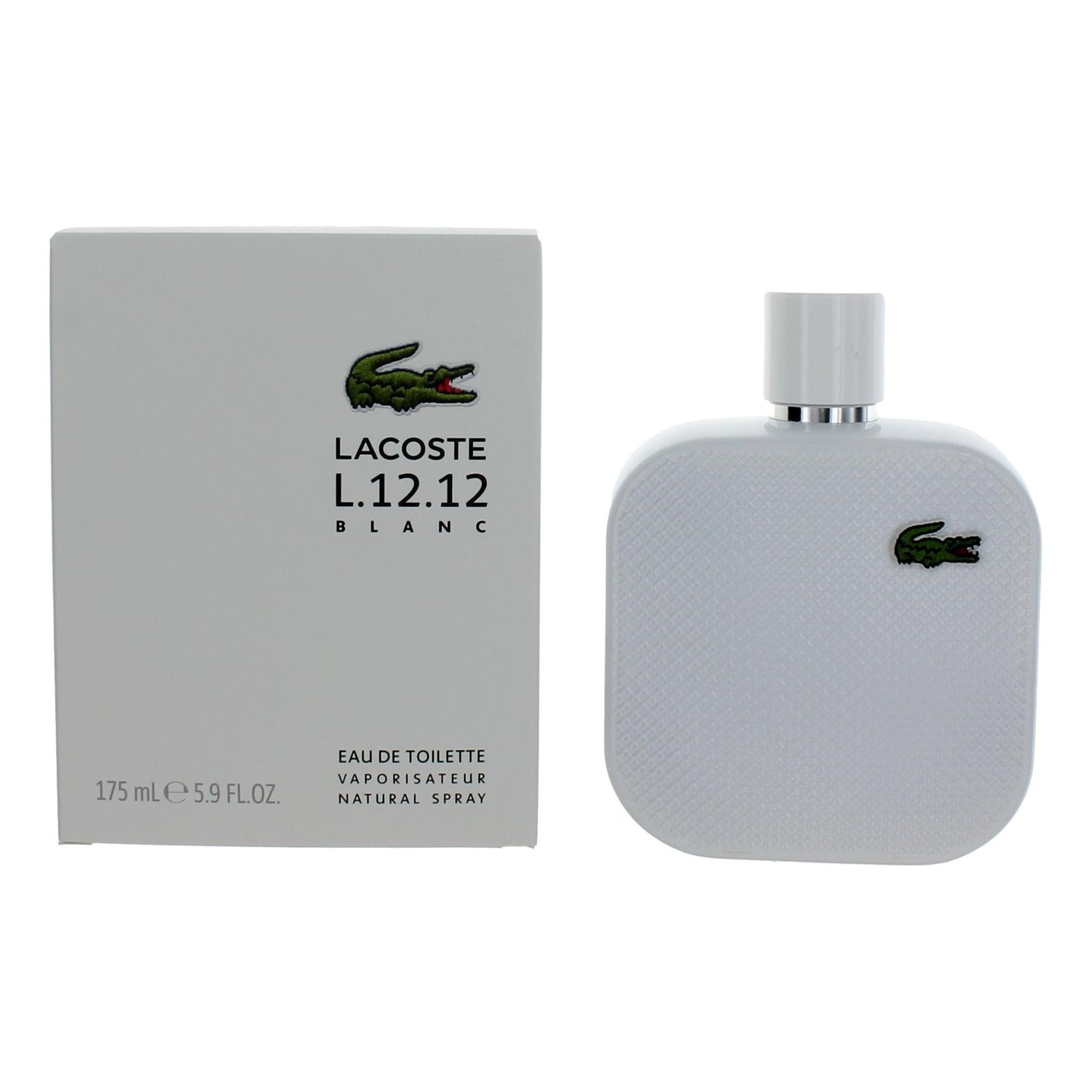 Lacoste L.12.12 White Blanc de Lacoste, 5.9 oz EDT Spray para Hombre