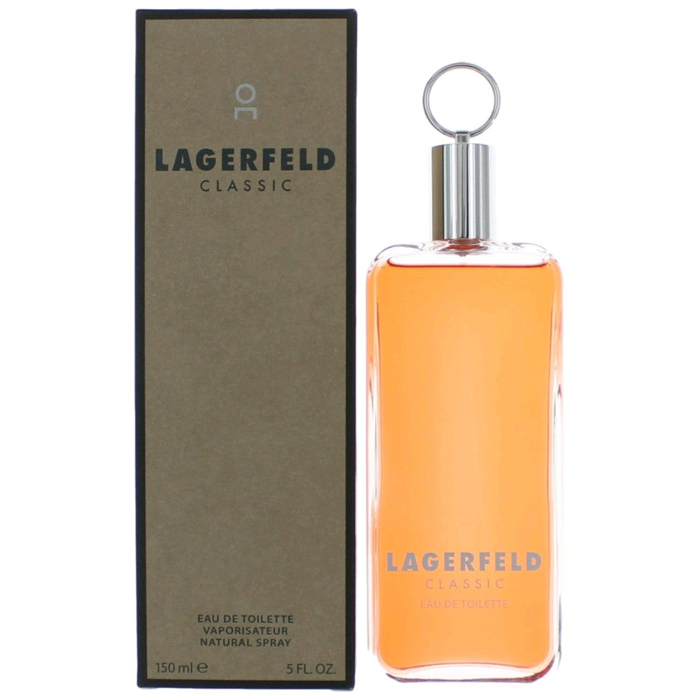 Lagerfeld Classic de Karl Lagerfeld, Eau de Toilette en vaporizador de 150 ml para hombres