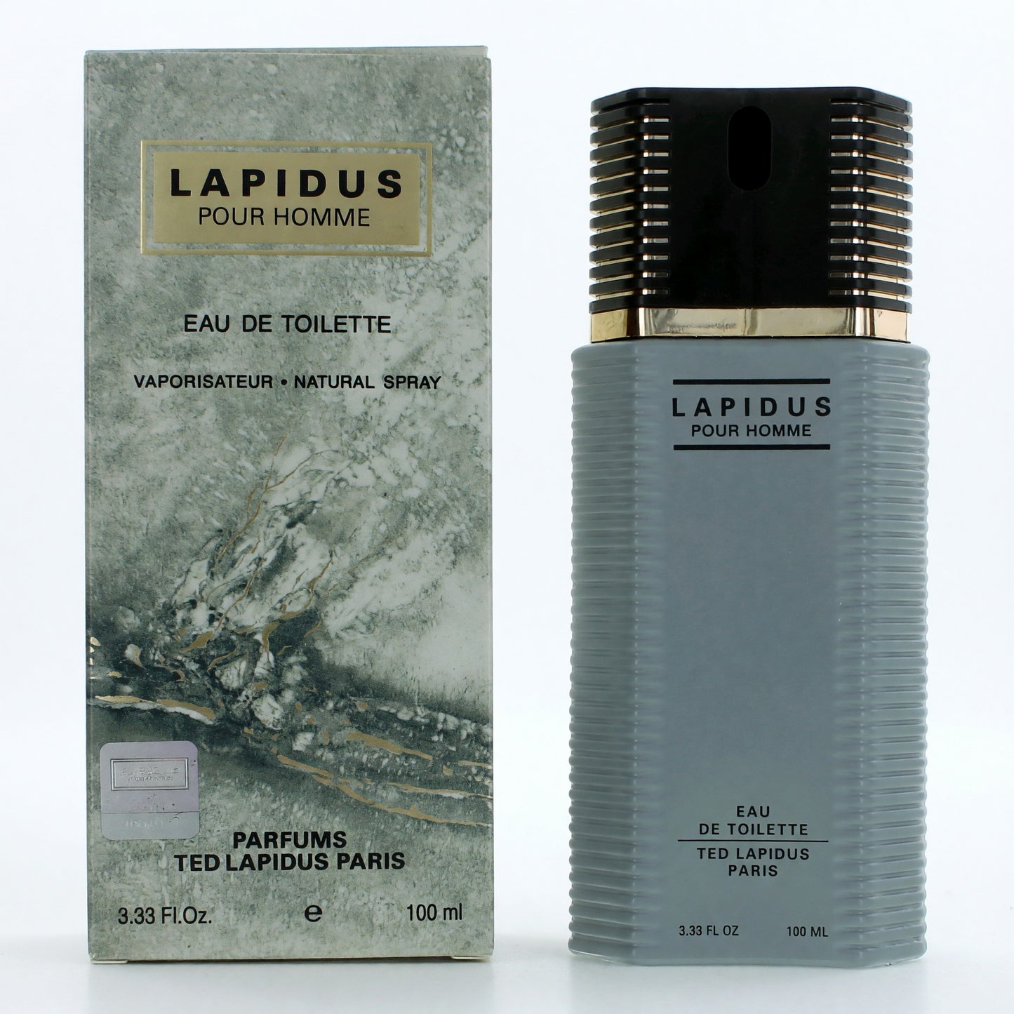 Lapidus de Ted Lapidus, vaporizador EDT de 100 ml para hombre