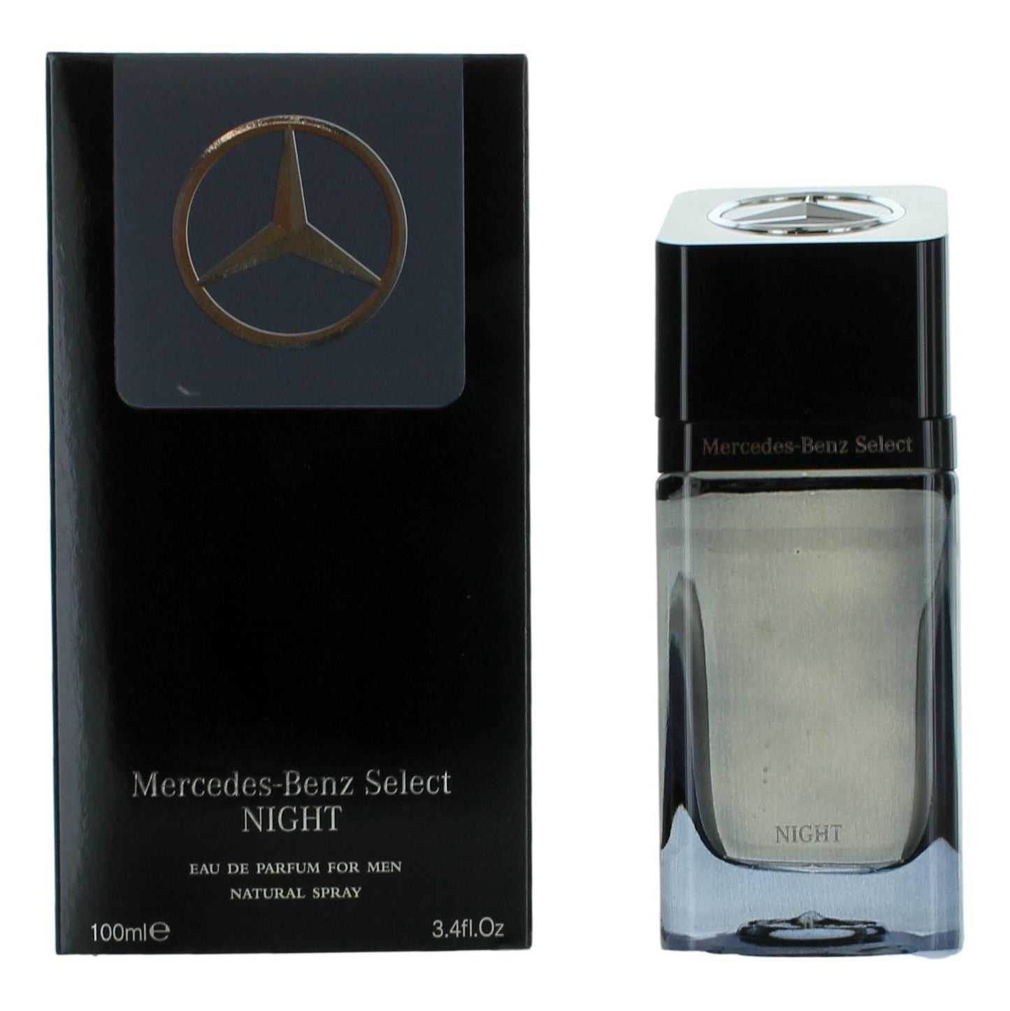 Mercedes Benz Select Night de Mercedes Benz, Spray EDP de 3.4 oz para Hombres