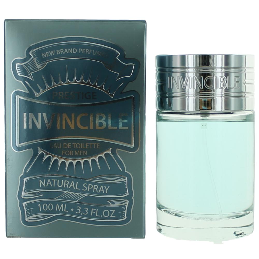 Invincible de New Brand, vaporizador de 3.3 oz EDT para hombre