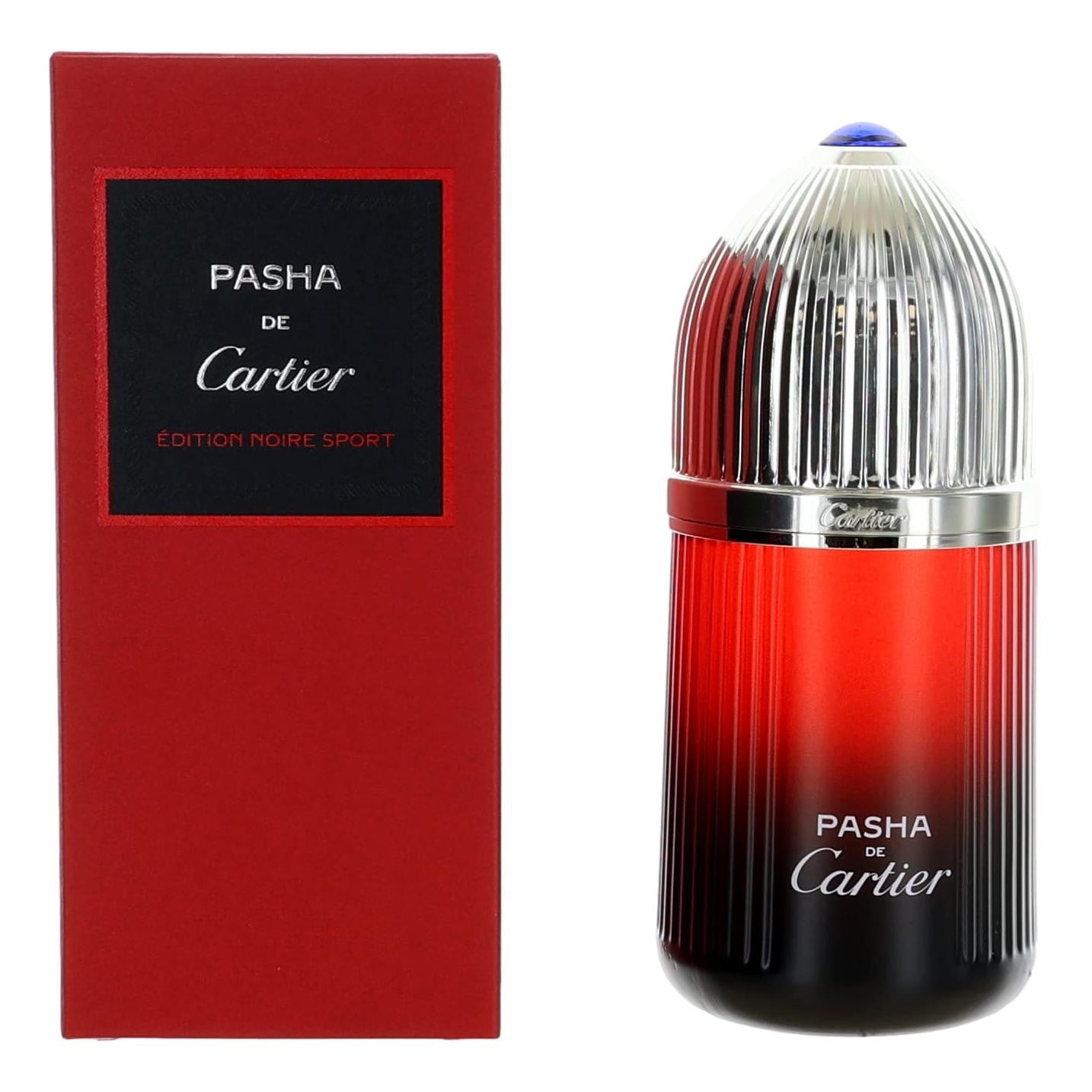 Pasha Noire Sport de Cartier, Eau de Toilette en Spray de 100 ml para Hombres