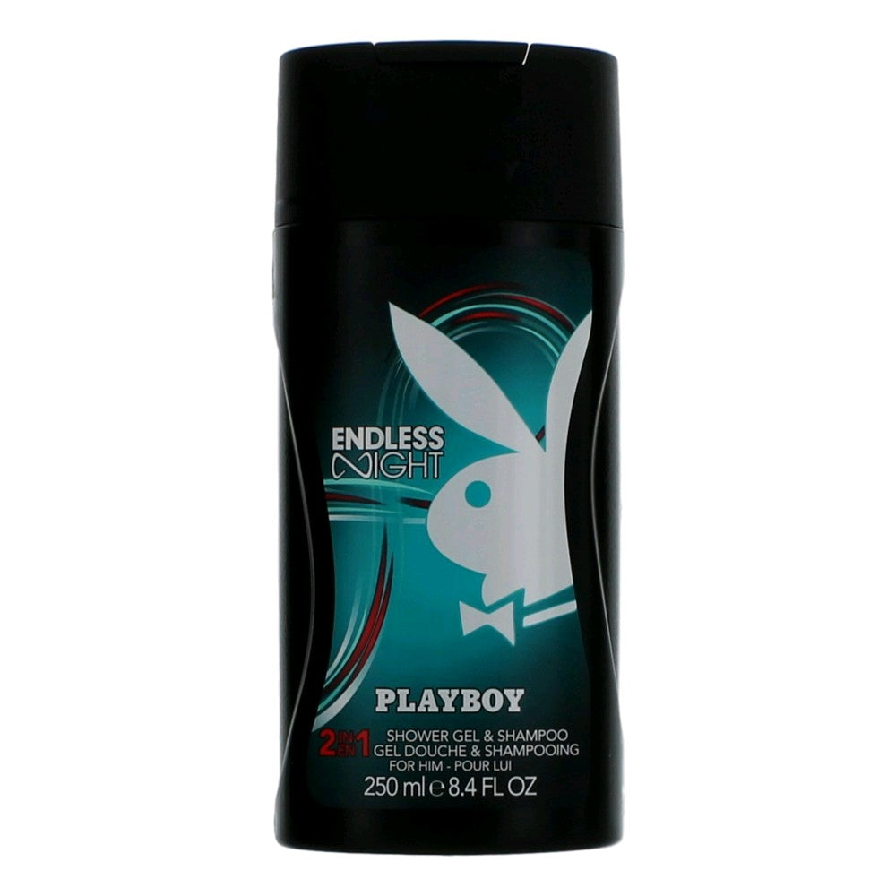 Playboy Endless Night de Coty, gel de ducha para hombres de 8.45 oz