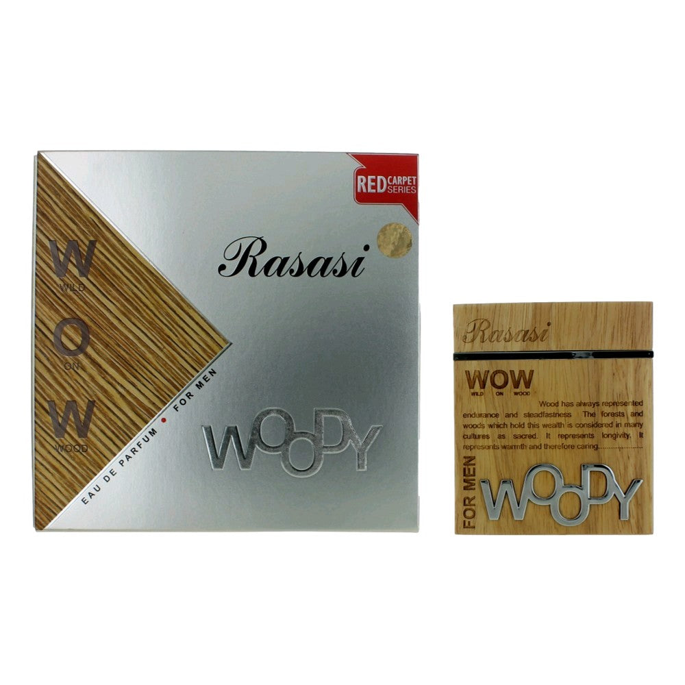 Woody de Rasasi, EDP Vaporizador de 2 oz para Hombres