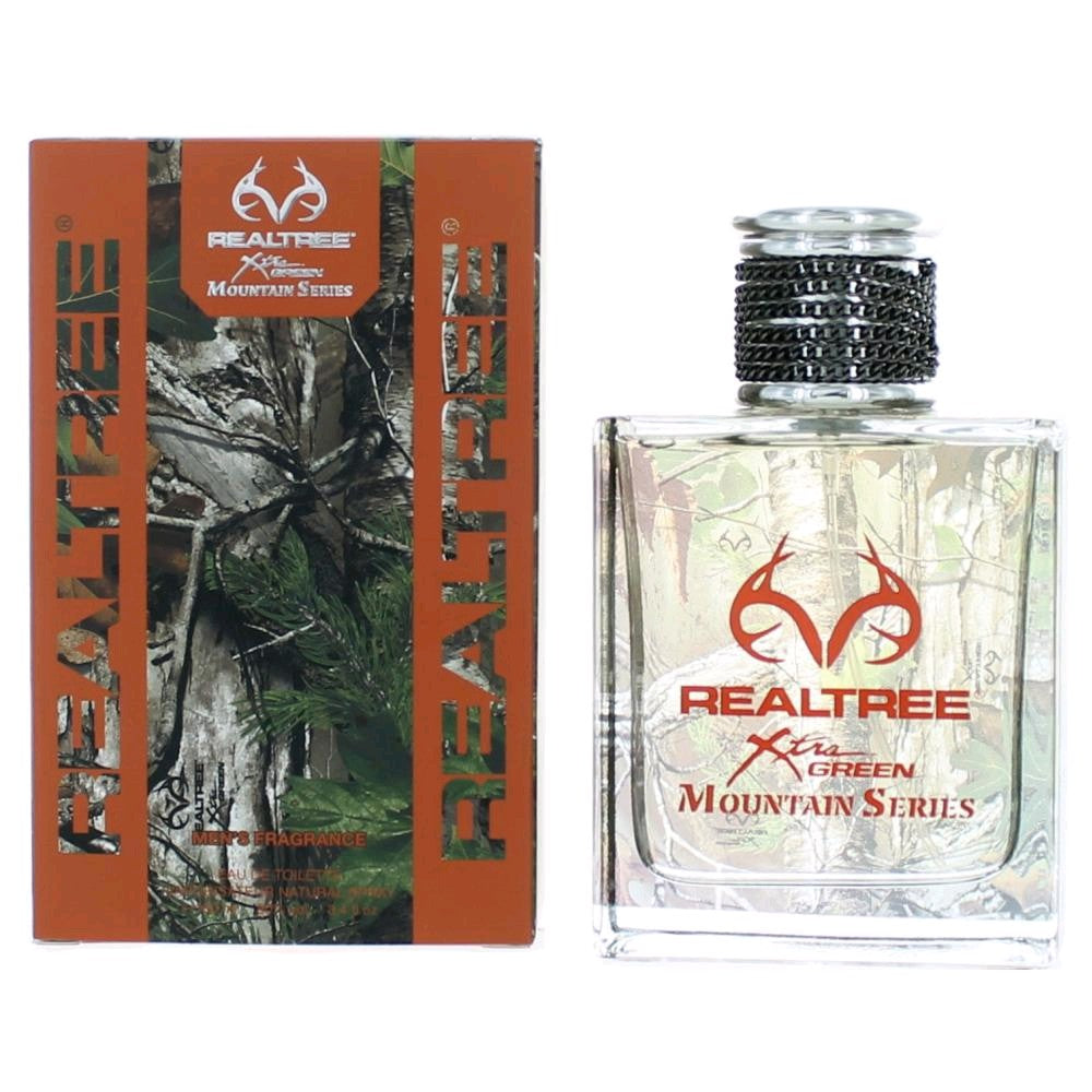 Realtree Mountain Series de Realtree, Eau de Toilette en Spray de 100 ml para Hombre