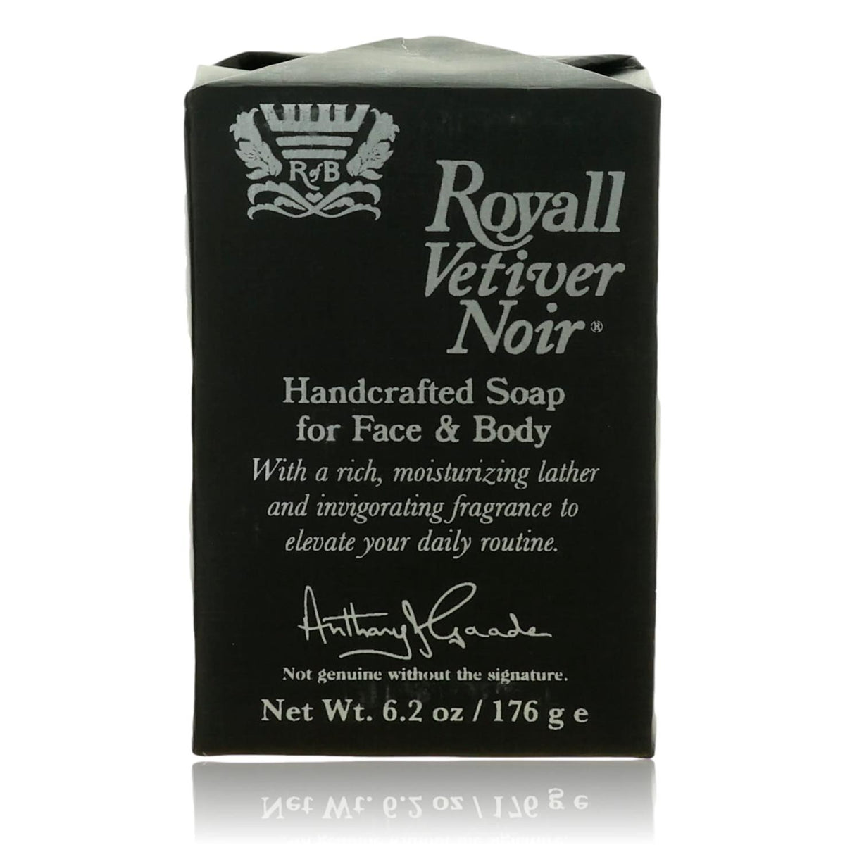 Royall Vetiver Noir by Royall Fragrances, 6.2 oz Bar Soap for Men