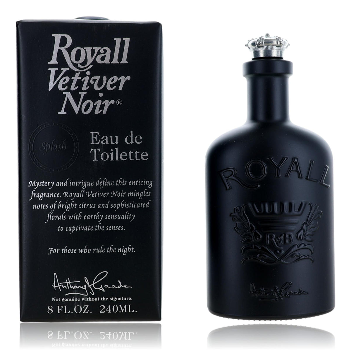 Royall Vetiver Noir by Royall Fragrance, 8 oz EDT Splash for Men