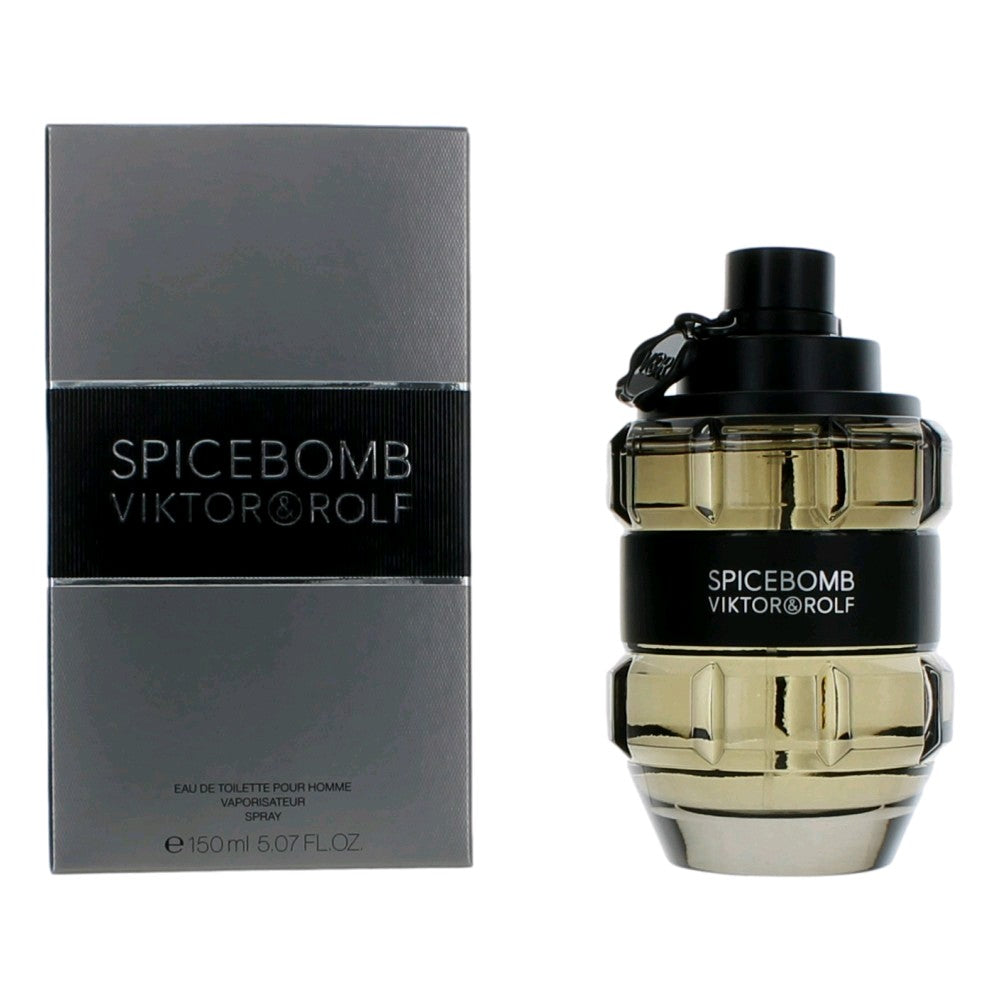 Spicebomb de Viktor & Rolf, spray EDT de 5 oz para hombres