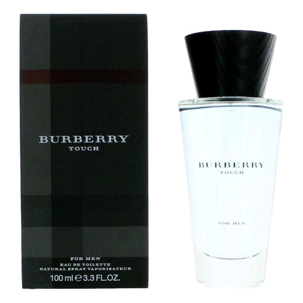 Touch de Burberry, vaporizador EDT de 3.3 oz para hombre