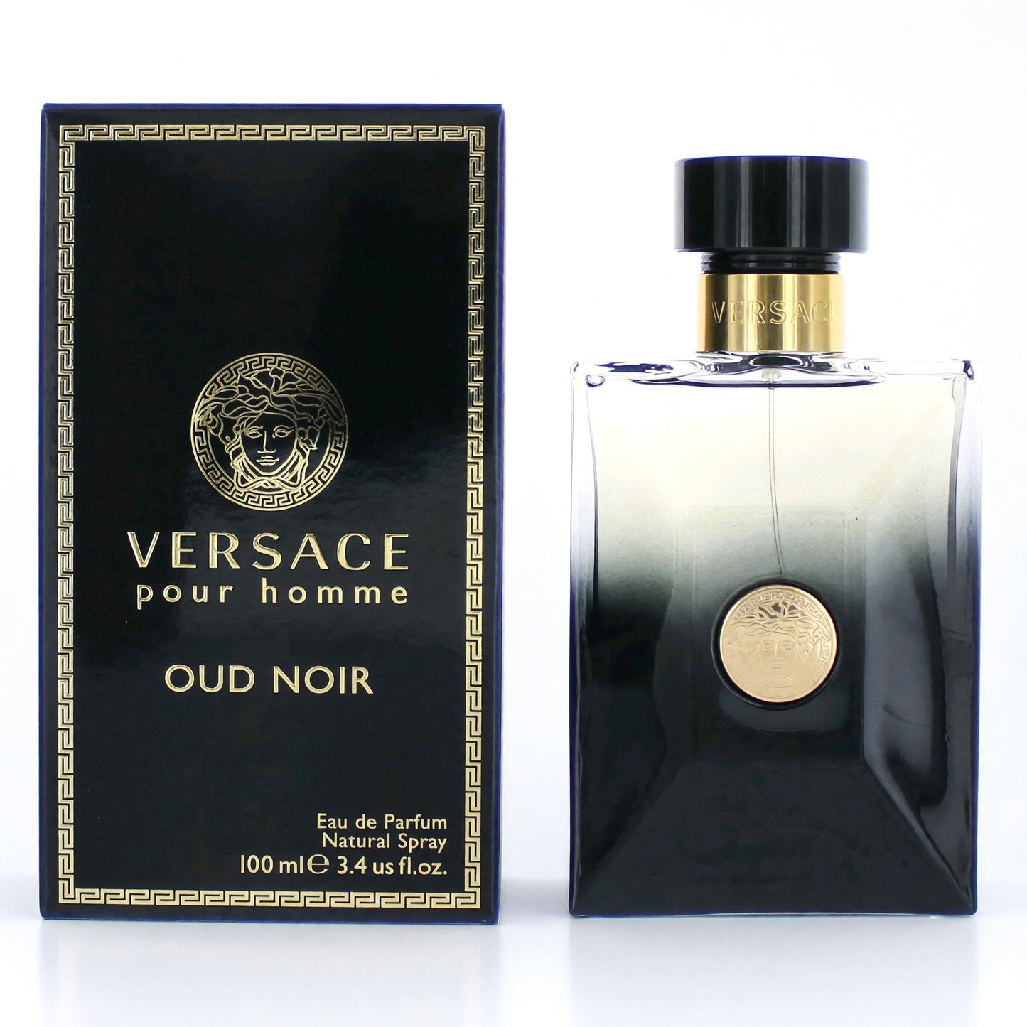 Versace Pour Homme Oud Noir de Versace, EDP Vaporizador 100 ml para Hombre