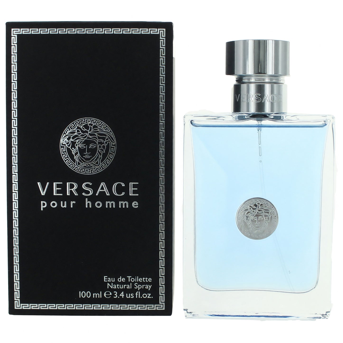 Versace Pour Homme de Versace, vaporizador EDT de 100 ml para hombres