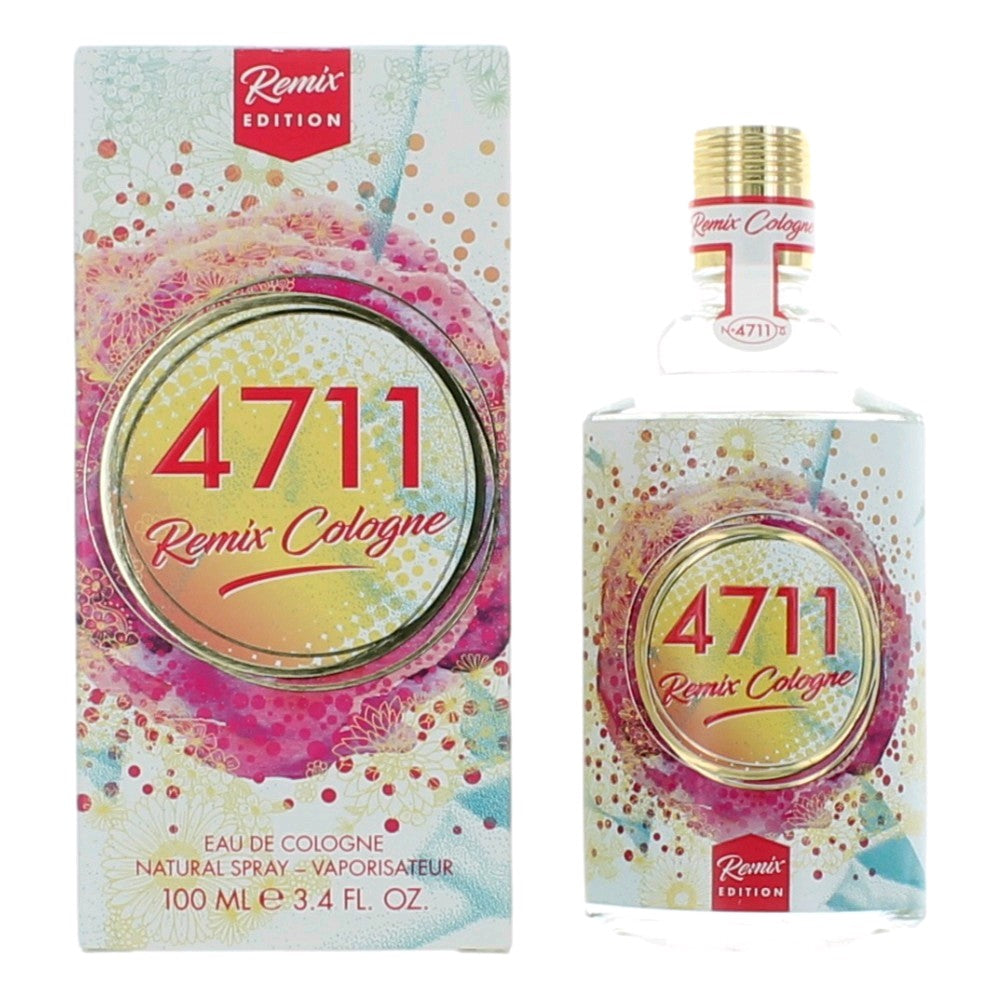 4711 Remix Cologne Neroli de Muelhens, Eau de Colonia en Spray de 3.4oz para Unisex