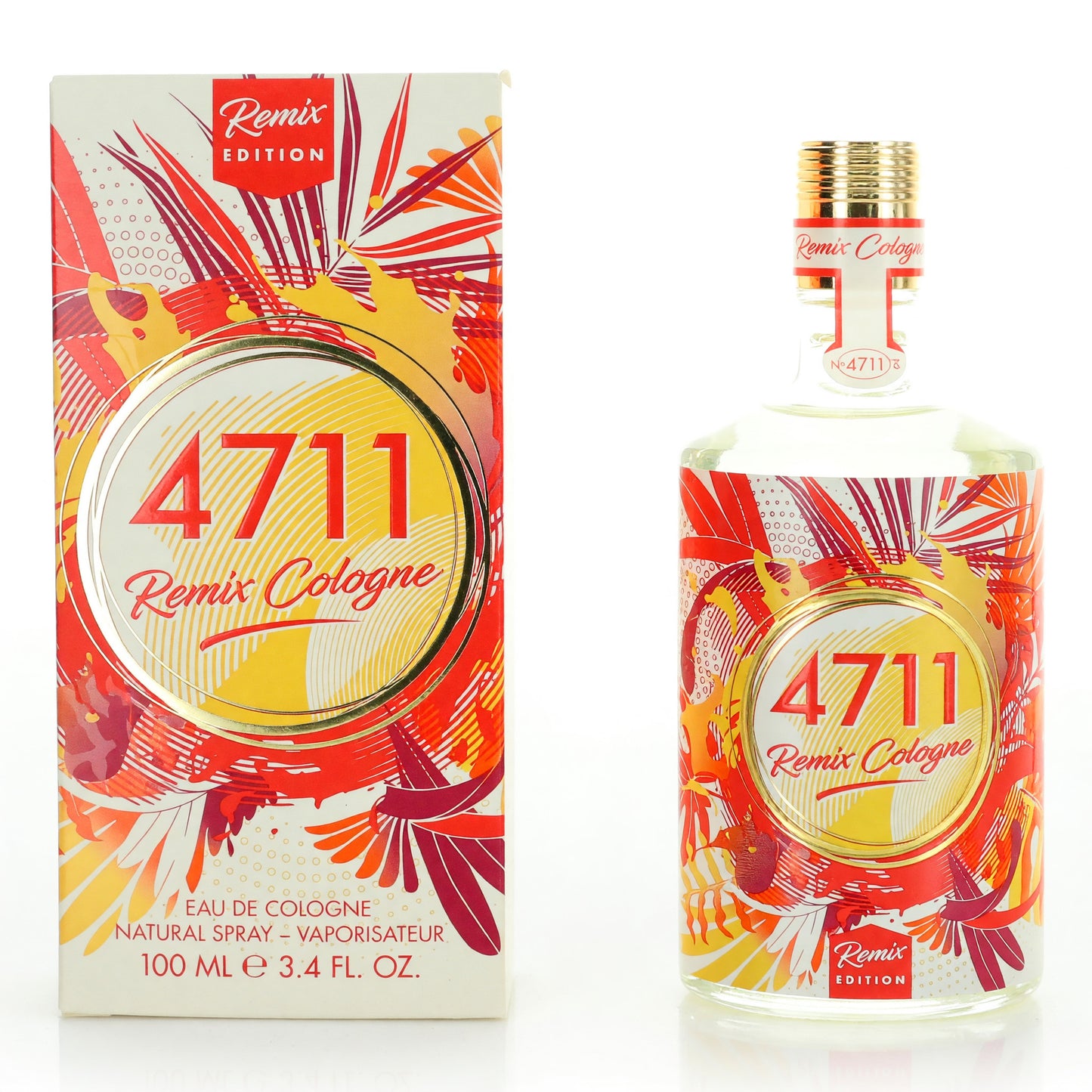 4711 Remix Paradise de Muelhens, Vaporizador Eau de Cologne de 3.4oz para Unisex