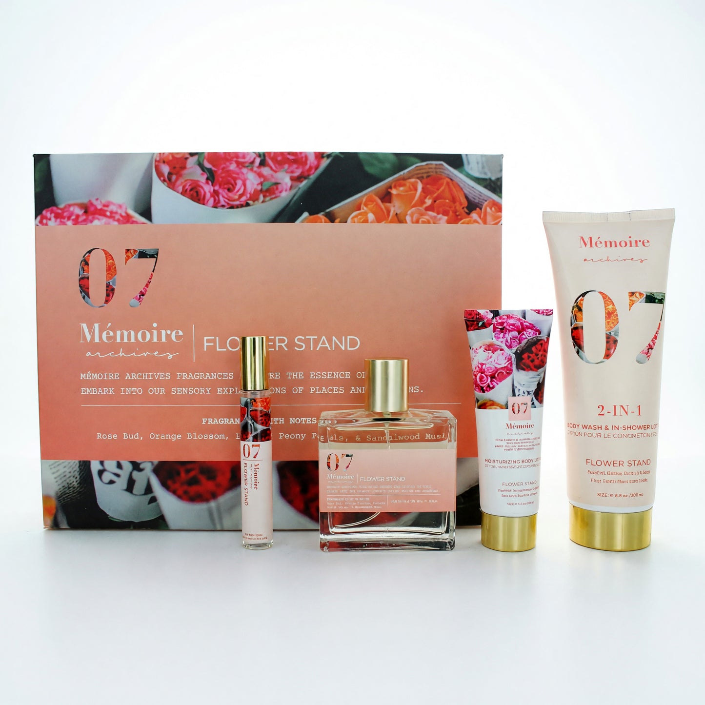 Flower Stand by Memoire Archives, 4 Piece Gift Set for Unisex