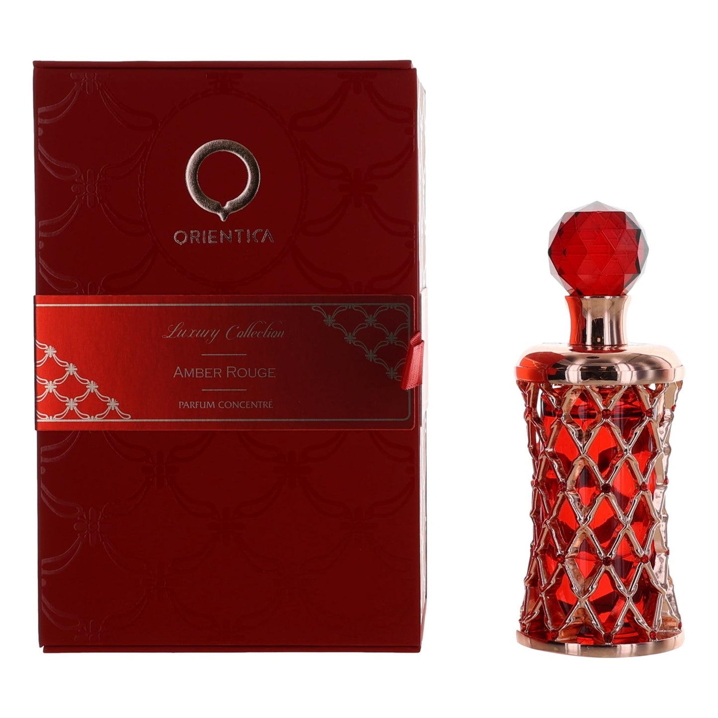 Amber Rouge de Orientica, Parfum Concentre de 0.6 oz para Unisex