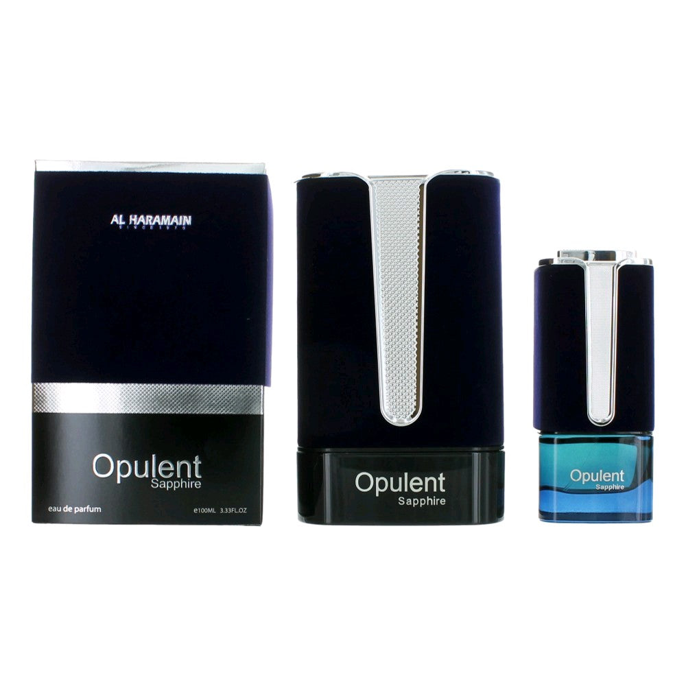 Opulent Sapphire de Al Haramain, Vaporizador EDP de 100 ml para Unisex