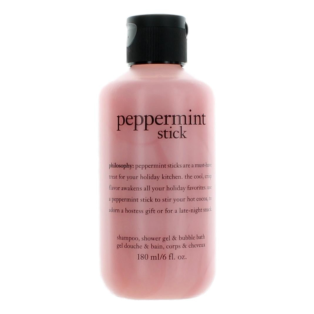 Barra de Menta, champú, gel de ducha y baño de burbujas de 6 oz para unisex