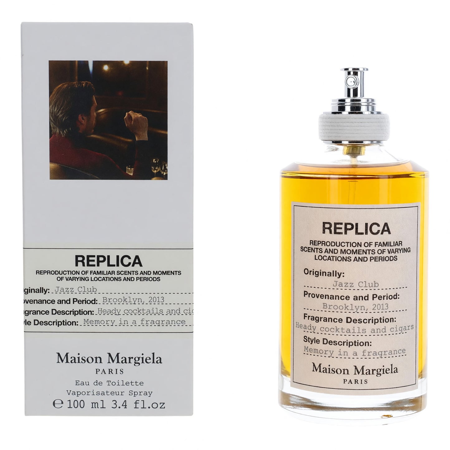Replica Jazz Club de Maison Margiela, Eau de Toilette en vaporizador de 3.4 oz para unisex