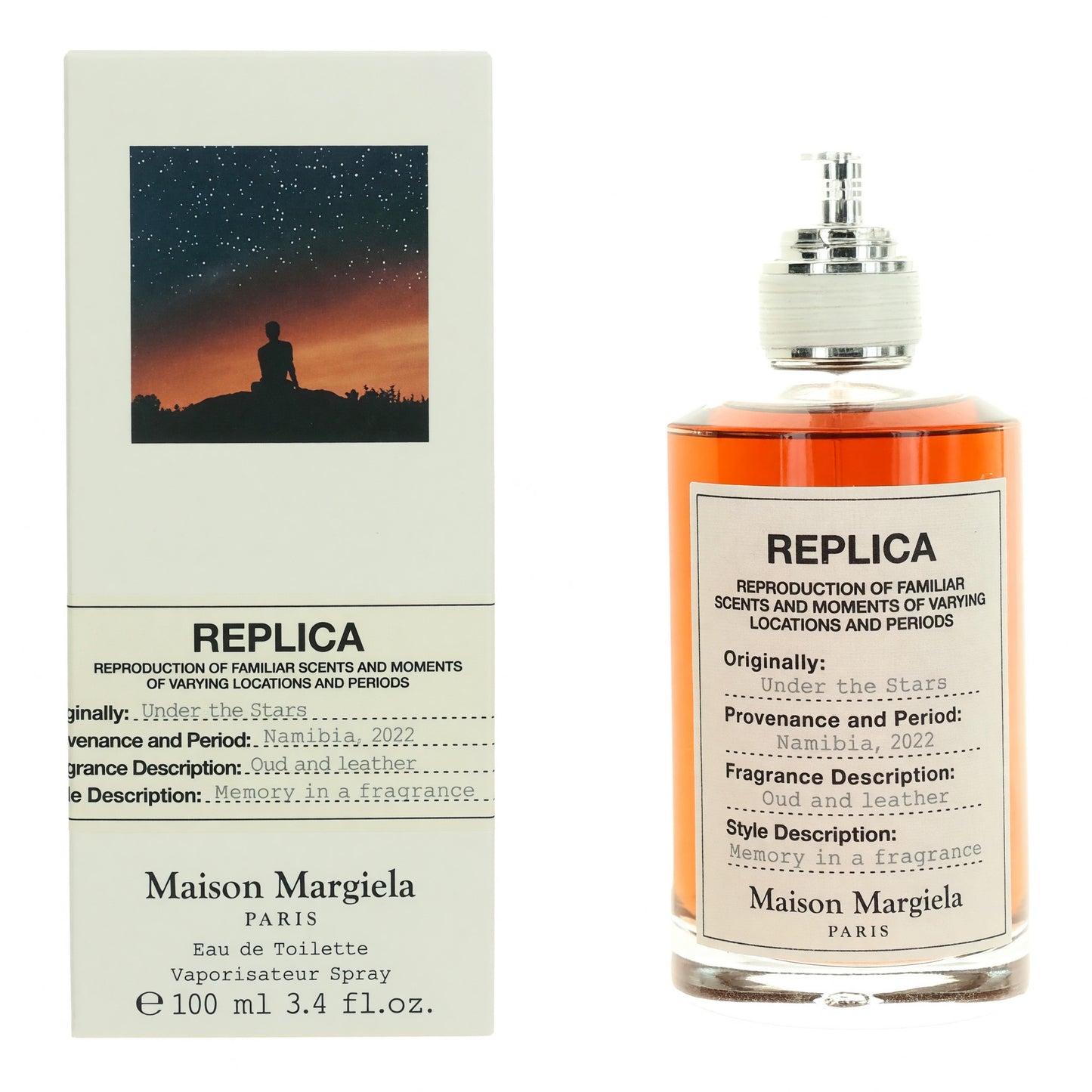 Replica Under the Stars de Maison Margiela, Eau de Toilette en vaporizador de 3.4 oz para unisex
