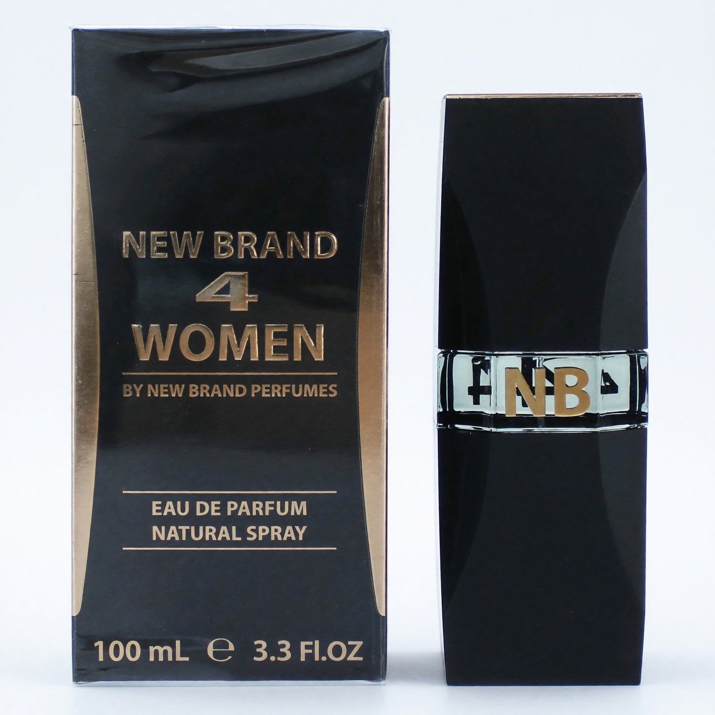 4 Women de New Brand, EDP Spray de 3.3 oz para mujer