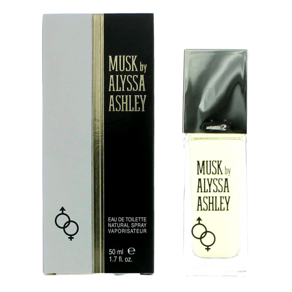 Musk by Alyssa Ashley, 1.7 oz Eau De Toilette Spray for Women