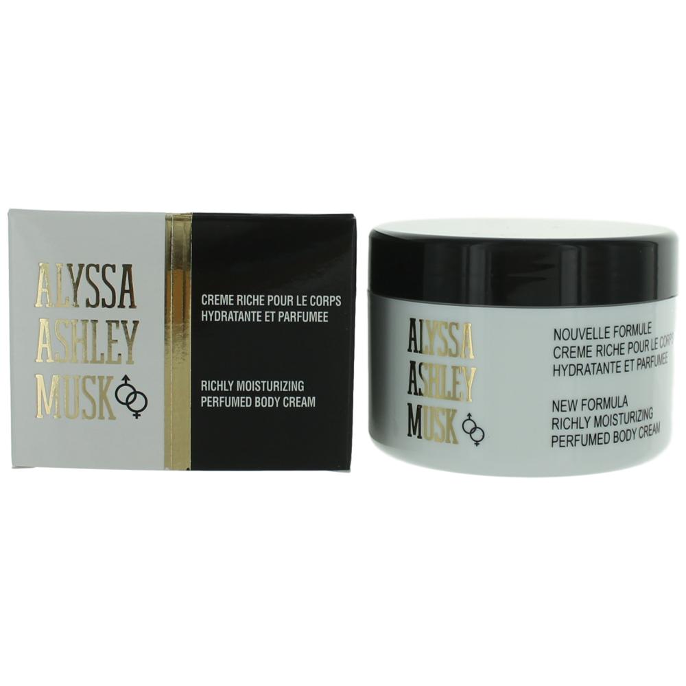 Musk de Alyssa Ashley, crema corporal para mujer de 8,5 oz
