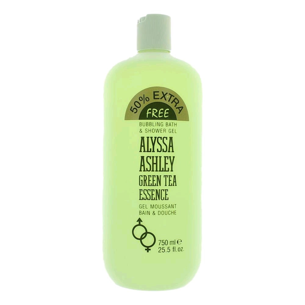 Green Tea Essence de Alyssa Ashley, Gel de Ducha y Baño Burbujeante de 25.5oz para mujer