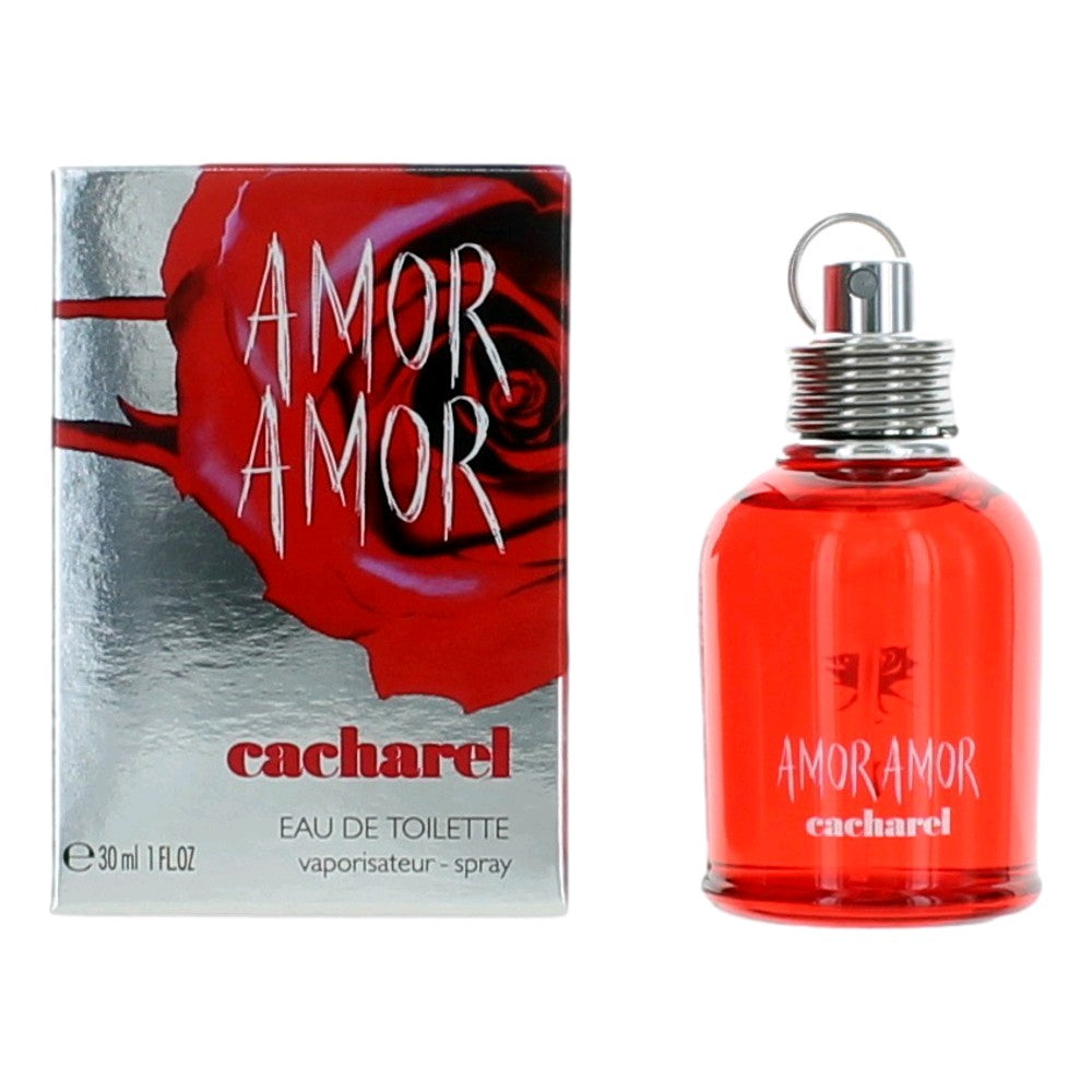 Amor Amor de Cacharel, vaporizador de 1 oz EDT para mujer